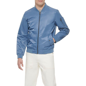 Chaqueta de satén clásica y cómoda con diseño personalizado para hombre, ropa impermeable, chaqueta de satén para hombre - Product Image 2