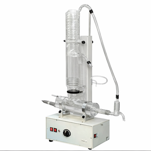 Destilador de agua de doble etapa Vertical de laboratorio de la mejor calidad Sistema de destilación de agua pura - Product Image 1