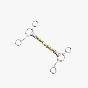 Bocado de Anillas Profesional de Acero Inoxidable para Caballos, Bocado de Entrenamiento para Equitación, Equipo Ecuestre para Jinetes y Entrenadores - Product Image 5