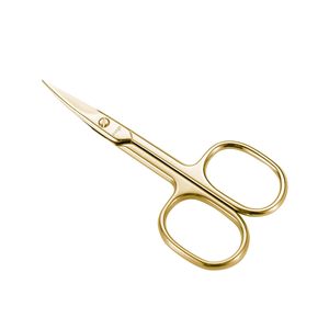 Tijeras para Cutículas de Primera Calidad, Multiusos, de Acero Inoxidable con Hojas Curvas - Tijeras de Manicura para Uñas, Cejas y Pestañas - Product Image 6