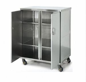 Chariot d'hôpital multifonction en plastique ABS pour anesthésie, médicaments, urgences, mobilier hospitalier, 40 lb - Product Image 2