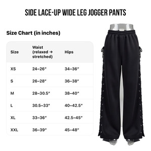 Women's <b>Oversized</b> Fleece <b>Sweatpants</b> Relaxed Fit Comfortable Warm Jogger Pants for Daily Wear Travel Workout and Lounge - Product Image 2