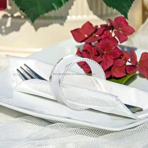 Minimalist Serviette Tissue <b>Ring</b> High Elegant Napkin Holder Fine Quality Holiday Birthday Parties Dinnerware Napkin <b>Rings</b> - Product Image 4