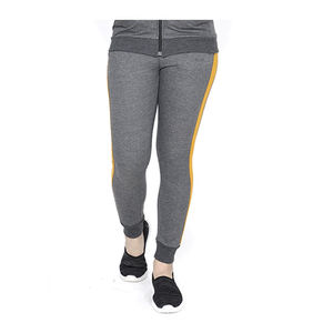 Ensemble de survêtement pour femme, couleur unie, manches longues, décontracté, avec poches latérales, taille élastique - Product Image 3