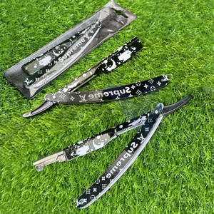 Muestra Gratuita de Maquinillas de Afeitar S U P R E M E, Maquinillas de Afeitar de Una Sola Hoja de Acero Inoxidable de Alta Calidad, con Reposa Dedos, Afeitadora Facial, Marca Privada - Product Image 1