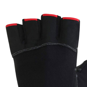 Gants de musculation demi-doigts rembourrés antidérapants avec support paume-poignet pour entraînement fitness, vente en gros OEM - Product Image 6