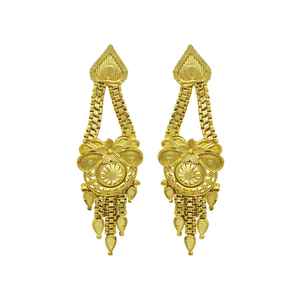 เครื่องประดับทองชุบไมครอน 14K18K24K ขายส่ง สร้อยคอยาวแบบดั้งเดิมสไตล์ราณี ดีไซน์ตุรกี ชุดเครื่องประดับโอโร จอยเอเรีย - Product Image 4