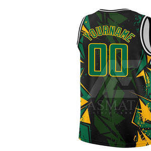 Maillot de basket-ball réversible personnalisé en sublimation pour hommes et jeunes, vente en gros - Product Image 5