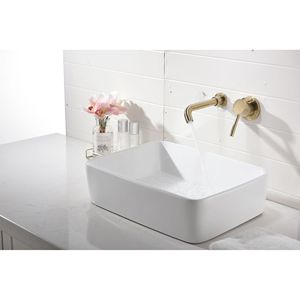 Rubinetto Monocomando a Parete per Lavabo Bagno con Scarico a Scomparsa Senza Troppopieno - Product Image 6