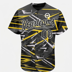 Custom Logo Baseball Jersey Custom Name Baseball Jersey Premium Baseball Jersey For Active Lifestyle - Product Image 2
