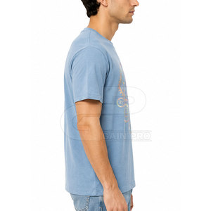 Camiseta Premium con Estampado Reflectante para Hombre, Cuello Redondo, Algodón Suave, Estilo Urbano, Casual, Verano, Moda, Ajuste Cómodo - Product Image 6