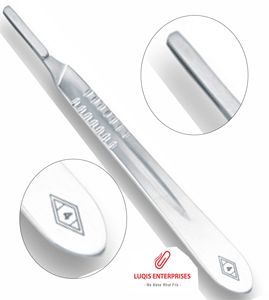 <b>Scalpel</b> <b>Blade</b> Handle #4 Standard Stainless Steel Surgical Knife Handle Reusable Autoclavable Medical Instrument - Product Image 4