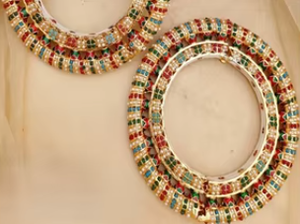 Simple Look High Gold Openable Patla Bangles Ethnic Wear pour Fonctions Bracelet Kada Set pour Femmes Filles pour Festivals - Product Image 2