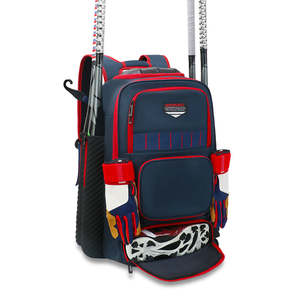 Sac à dos de baseball/softball durable 1680D pour jeunes et joueurs adultes, grand sac à dos de sport pour équipement de batte avec logo personnalisé - Product Image 1