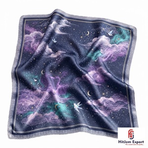 Fabricant de tissus pour foulards imprimés sur mesure, foulards en soie numérique et modal, fabricant et fournisseur de tissus personnalisés OEM ODM pour l'Europe - Product Image 5