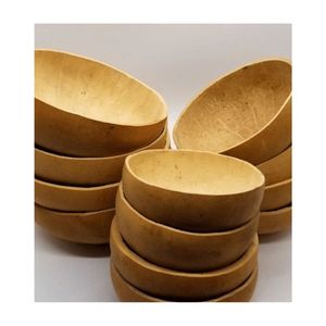 Bol en calebasse de qualité supérieure, sûr et écologique, récipient à salade, cadeau souvenir unique, artisanat, pur et naturel, article exporté - Product Image 1