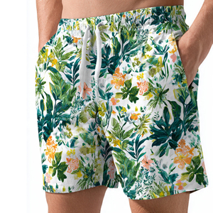 Shorts de Baño Sublimados 100% Poliéster, Ligeros, de Verano, para Hombre, Impermeables, de Secado Rápido y Transpirables - Product Image 4