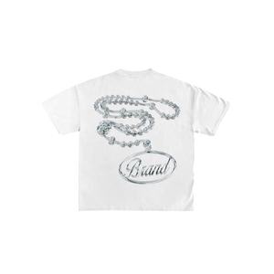 Camiseta Ajustada de Marca Personalizada, Transpirable, Estampada, Cómoda y Elástica, Fabricante de Ropa, Camisetas Modernas para Hombre - Product Image 3