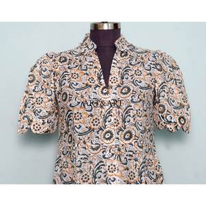 Vestido Midi de Algodón para Mujer, Hermoso, Casual, de Tela Suave, Simple, Relajado, con Decoración de Botones, Ajuste Cómodo para Uso Diario - Product Image 2