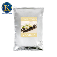 Mélange de poudre aromatisée au thé au lait à la vanille, sac de 1 kg, King Feng Chuen, certifié HACCP ISO22000, durée de conservation de 16 mois, TW