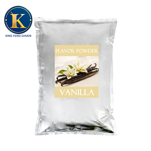 Mélange de poudre aromatisée au thé au lait à la vanille, sac de 1 kg, King Feng Chuen, certifié HACCP ISO22000, durée de conservation de 16 mois, TW - Product Image 2