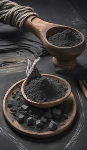 WARRLY Charbon Actif en Poudre à Base de Coque de Noix de Coco 99%, Séché à l'Air Chaud, Extrait Végétal, Qualité Alimentaire, Approvisionnement en Vrac, Origine Gujarat - Product Image 5