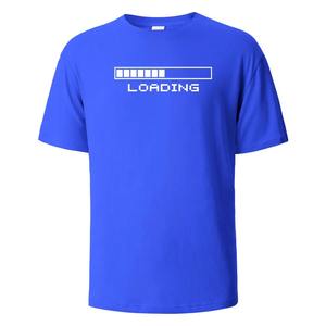 T-shirt unisexe personnalisé avec logo imprimé, 100 % coton, coupe classique, style décontracté vintage, pour hommes et femmes, idéal pour l'été - Product Image 5