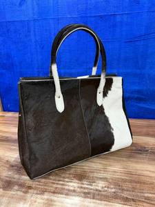 Sac fourre-tout pour femme en similicuir imprimé léopard, fermeture à fermoir, deux poignées, grande capacité, usage quotidien décontracté, RABADA, imperméable, à porter à l'épaule - Product Image 2