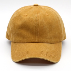 Casquettes Snapback Classiques Unies Effet Délavé, Casquettes Papa Vintage, Casquettes de Baseball Rétro Sportives Pliables, avec Logo Brodé Personnalisé - Product Image 4