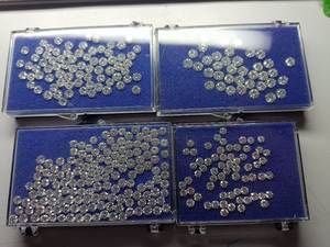 Diamantes de Laboratorio HPHT de 0.034ct y 0.039ct, Color D, Corte Brillante Excelente, VVS VS, Melee Sieve, R&K GEMS HK18 para Joyería - Product Image 2