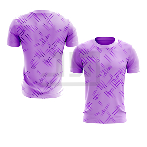 Camisetas Deportivas Minimalistas Normcore para Hombre, de Manga Corta, Cuello Redondo, Tejido de Punto en la Parte Delantera, Estampado Tie-Dye, para Estilos de Vida Activos - Product Image 5