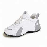 Chaussures de sport rétro unisexes en similicuir, baskets décontractées à lacets, chaussures de mode pour tous les jours