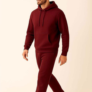 Survêtements décontractés pour hommes avec logo personnalisé en gros / Survêtements élégants de qualité supérieure pour hommes en 100 % coton - Product Image 3