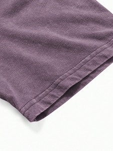 T-shirt décontracté respirant 100 % coton à manches courtes coupe classique pour homme avec impression par transfert thermique – Haut personnalisable style streetwear - Product Image 6