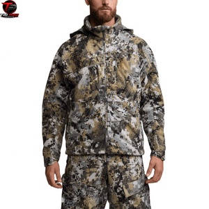 Veste Softshell Unisexe Haut de Gamme à Capuche Entièrement Zippée pour Activités de Plein Air, Chasse, Randonnée, Camping – Imperméable en Polyester, Adaptée aux Intempéries - Product Image 6