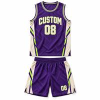 Ensemble de shorts et maillot de basket athlétique, respirant et anti-humidité, uniforme de jeu d'équipe