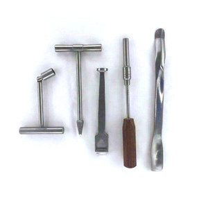 Instrumento ortopédico quirúrgico hueco Moore de acero inoxidable para extracción manual de tornillos rotos, implante médico de grado profesional - Product Image 1