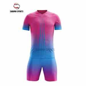 Nuevo Modelo de Ropa Deportiva, Conjunto de Entrenamiento, Material de Primera Calidad, Camiseta de Fútbol de Manga Corta, Uniformes - Product Image 2