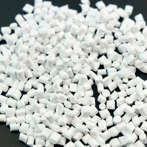Granulés de masterbatch plastique CaCO3 blanc pour applications alimentaires et de moulage par injection général, résistance aux hautes températures - Product Image 4