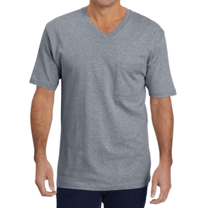 Camisetas de Verano para Hombre, Cuello Redondo, 100% Algodón Blanco, Tejido de Punto, 220 Gramos, Secado Rápido, Transpirables, de Alta Calidad - Product Image 4