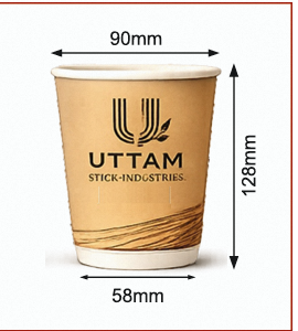 Export Quality <b>Double</b> <b>Wall</b> Paper <b>Cups</b> Heat Insulated Disposable <b>Coffee</b> Tea <b>Cups</b> for Cafe Events Catering Available At Wholesale - Product Image 4