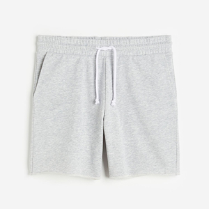 Pantalones Bermuda de Moda de Algodón Afelpado para Primavera, con Cordón Ajustable y Logotipo/Bordado Personalizado, ¡Venta Caliente! - Product Image 1