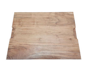 Planche à découper en bois naturel, forme rectangulaire, avec poignée, finition naturelle, planche à découper pour fromage, planche à découper en bois rustique pour fromage - Product Image 4