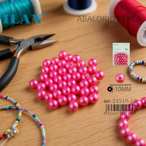 Perle di Corallo Rosa 10mm 20g per Creazione di Gioielli - Product Image 3