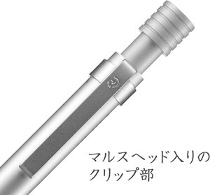 Stylo à bille en métal de qualité supérieure Japan for 925 25 F-9, 0,7 mm, argent, écriture professionnelle, papeterie de luxe, encre noire - Product Image 3