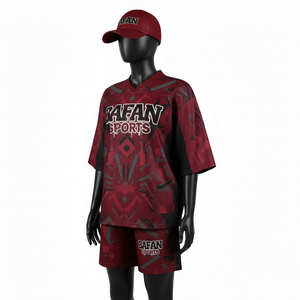 Conjunto de Pantalones Cortos de Fútbol para Mujer, Malla de Poliéster Premium Transpirable, Paneles Laterales Color Granate, Logotipo Personalizado por Sublimación, Conjuntos Femeninos 100% Algodón - Product Image 4