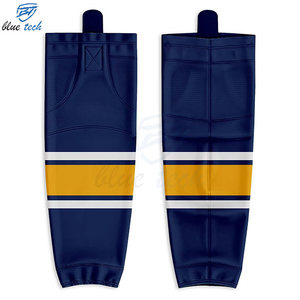 Chaussettes de hockey sur glace personnalisées, respirantes, écologiques, antibactériennes, pour équipes professionnelles, durables, extensibles, pour joueurs adultes - Product Image 6