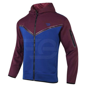 Ensemble de sport décontracté pour homme avec fermeture éclair, haut et bas, pour la gym, l'exercice, le fitness, les activités de plein air, respirant et léger - Product Image 2