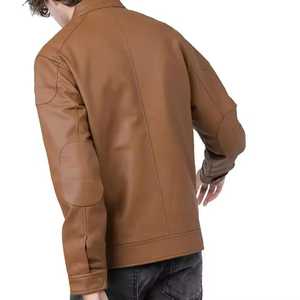 2026 Oem Service <b>Leather</b> <b>Jackets</b> Men <b>Brown</b> Color Men <b>Leather</b> <b>Jacket</b> Full Sleeve Product <b>Leather</b> <b>Jacket</b> For Men - Product Image 5