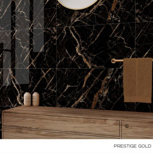 Carreaux de porcelaine haute brillance style italien 600x1200mm, grand format, pour salon, cuisine, salle de bain et murs - Product Image 1